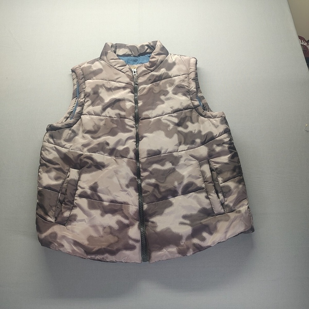 Men's Red Camel Fall/Winter Vest Camo Gray